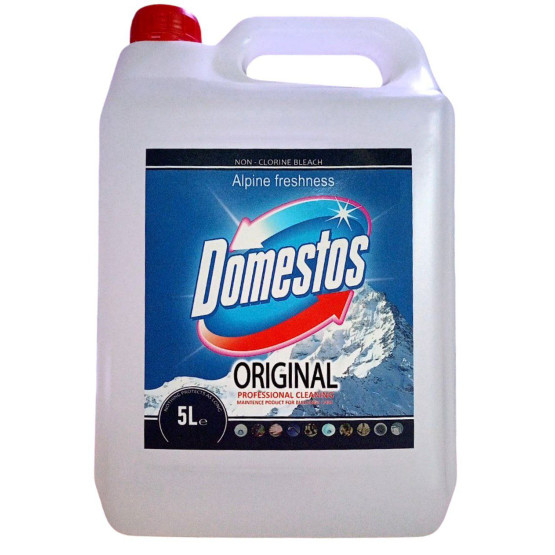 Купить средство для чистки туалета Domestos Альпийская свежесть, 5 л (Нидерланды)