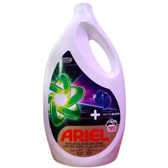 Купить универсальный гель для стирки Ariel Revita Black 6л на A100