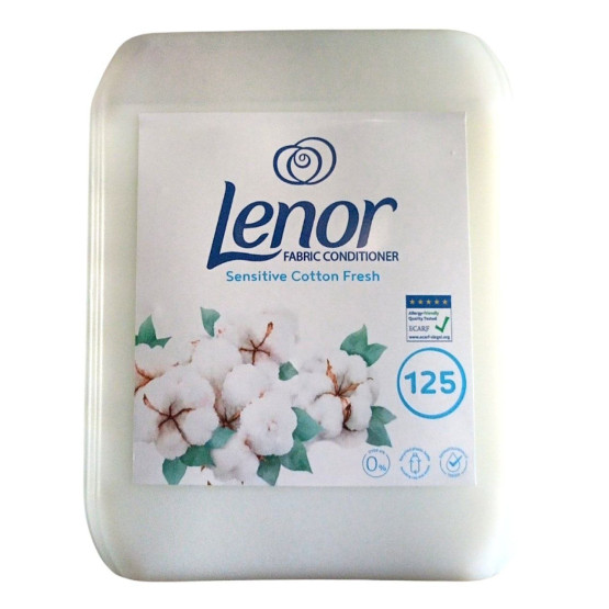 ополаскиватель для стирки Lenor Sensitive Cotton Fresh 5 л