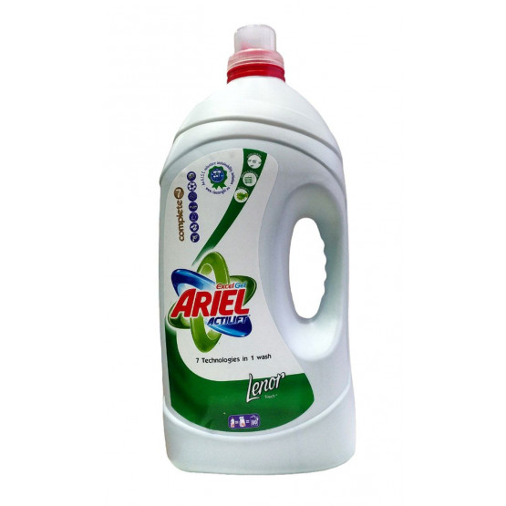 Купить гель для стирки ARIEL ExelGel + ополаскиватель Lenor 5,65л на A100