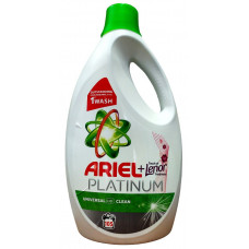 Универсальный гель для стирки Ariel Platinum + Lenor 5.775л, 105 стирок (Италия)