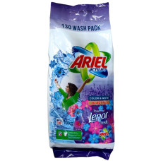 Порошок для стирки Ariel Actilift + Lenor 10кг. 130 стирок Германия