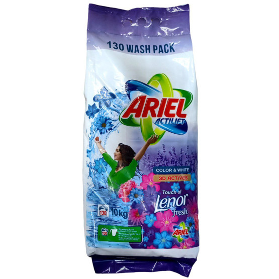 Купить порошок для стирки Ariel Actilift + Lenor 10кг на A100