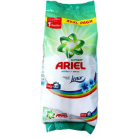 Порошок для стирки Ariel Whites and color + Lenor 10кг. 130 стирок Германия