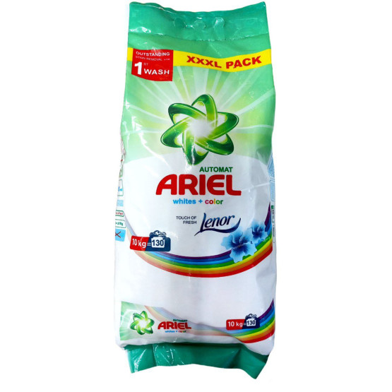 Купить порошок для стирки Ariel Whites and color + Lenor 10кг на A100