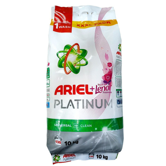Купить порошок для стирки Ariel Platinum + Lenor 10кг на A100