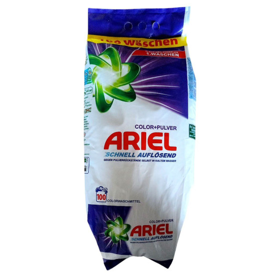 Стиральный порошок для цветного белья Ariel Color Pulver 10 кг (100 стирок)